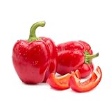 Rote Paprika | Frische Farbenfrohe Paprika (Rot, 1 KG)