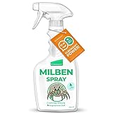 Silberkraft Milbenspray Matratzen und Polster 500ml, naturinspirierter Milbenschutz mit Geraniol, hilfreiches Anti-Milben-Mittel,...