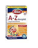 Abtei A-Z Komplett Langzeit-Multivitamine - 24 Vitamine und Mineralstoffe - laborgeprüft, hochdosiert, vegetarisch - 40...