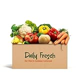 Daily Fresh Große Gemüsebox Mit Buntem Mischgemüse Minzgeschmack – 100% Leckeres und Plastikfreies Regionales Gemüse Vom...