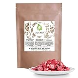 Getrocknete Erdbeeren XXL Packung 250g - gefriergetrocknete Erdbeerscheiben | Premium Qualität, ohne Zuckerzusatz / 100%...