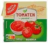 Gut & Günstig Tomaten passiert, 6er Pack (6 x 500g)