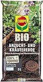 COMPO BIO Anzuchterde und Kräutererde – torffreie Blumenerde – geeignet für Aussaat, Kräuter, Stecklinge und Jungpflanzen...
