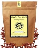 UNCLE SPICE® Birds Eye Chili ganz - 80g ganze Vogelaugenchilis - PIRI PIRI in Premiumqualität, bis zu 200.000 SHU, scharfe...