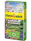 Floragard Florahum Pflanzerde 70 L • Universalerde • für Blumenbeete, Stauden, Sträucher, Gehölze und andere Gartenpflanzen...