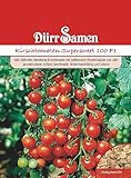 Kirschtomaten Samen Rote Tomate Supersweet 100 F1 Tomatensamen ca 25 Korn Ertragreich Saatgut Garten Hochbeet Kübel Dürr Samen