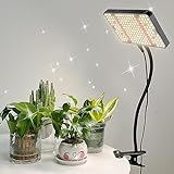 FRGROW Pflanzenlampe LED Vollspektrum, Pflanzenlicht für Zimmerpflanzen, UV-IR Vollspektrum Pflanzenleuchte LED 200W, Grow Lampe...
