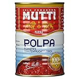 Mutti Polpa feinstes Tomatenfruchtfleisch, 100% Italienisch, 400 g