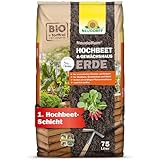 Neudorff NeudoHum Hochbeet & GewächshausErde – Torffreie Bio-Erde für leckeres Gemüse und aromatische Kräuter. Schützt vor...