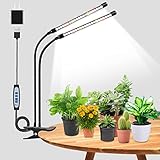 wolezek Pflanzenlampe LED, Vollspektrum Wachstumslampen für Pflanzen, 6000K Pflanzenlicht für Zimmerpflanzen, Pflanzenleuchte,...